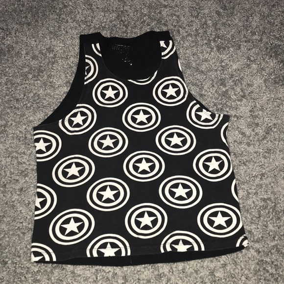 Captain America Tank Top - Picture 1 of 2